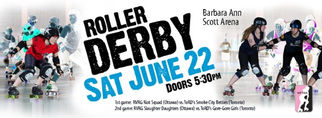 June 22 Roller Derby Games