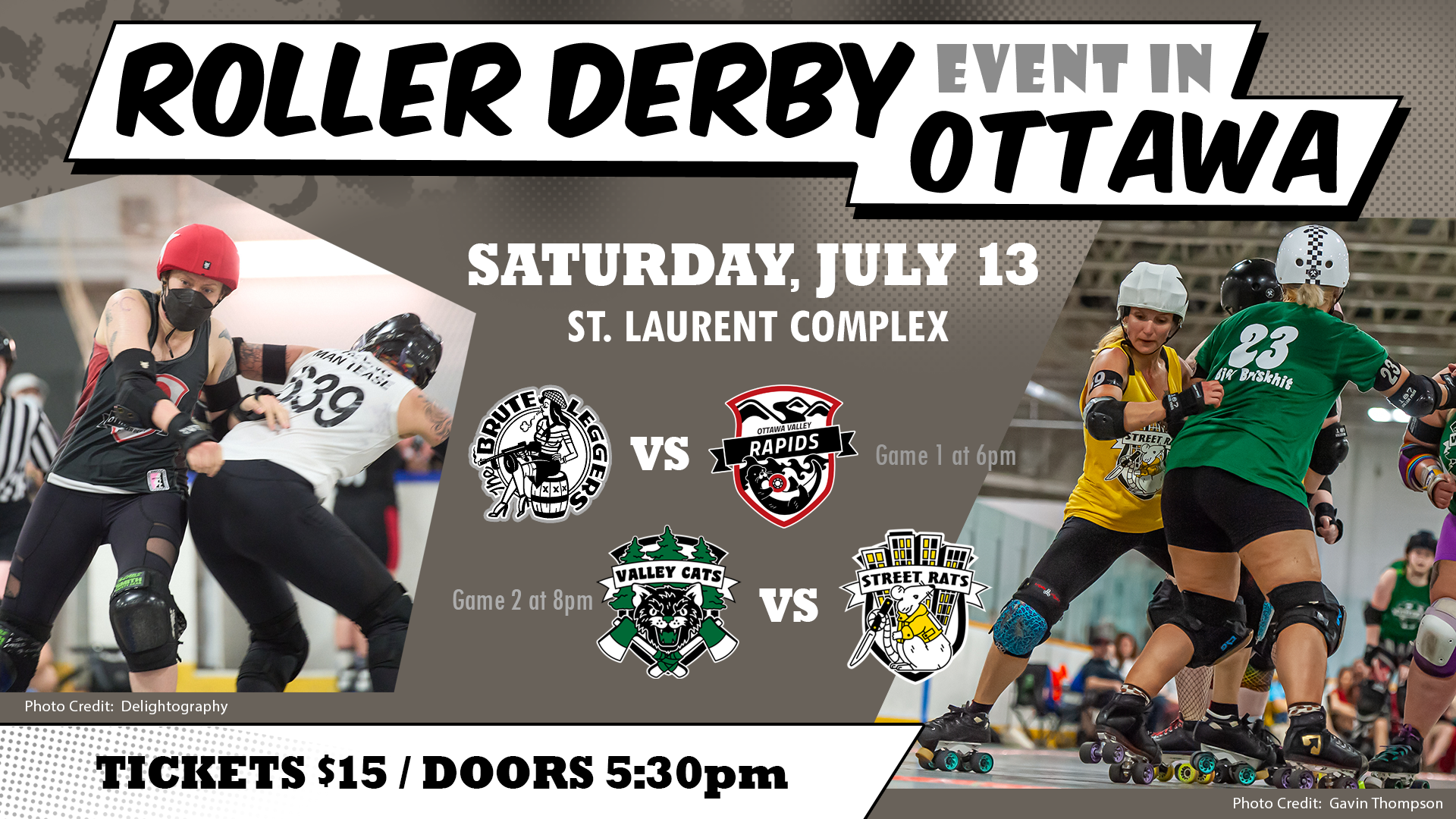 Roller Derby Double Header In Ottawa On July 13 Ottawa Valley Roller